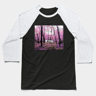 Get Lost (in the forest) Baseball T-Shirt